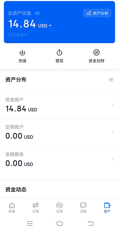 USDT 深度图界面